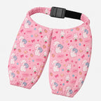 Pink bunny print waterproof dog elbow protector sleeves