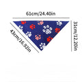 USA-Inspired Patriotic Pet Bandana - Style D