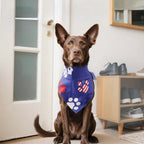 USA-Inspired Patriotic Pet Bandana - Dog Model