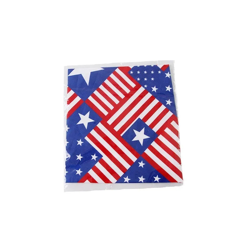 USA-Inspired Patriotic Pet Bandana - Packaging
