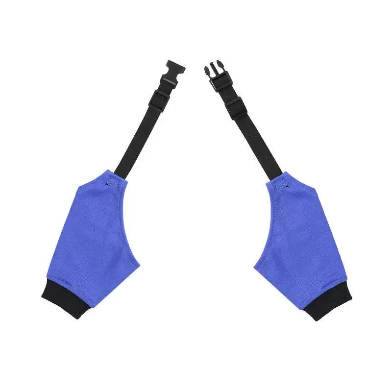 Active Guard | Dog Front Leg Protector & Elbow Pads | Soft Protective Fabric (2-Pieces)